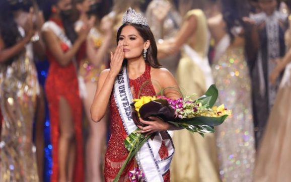 Andrea Meza de México gana en Miss Universo 2021